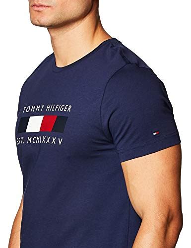 camiseta tommy hilfiger hombre 2019